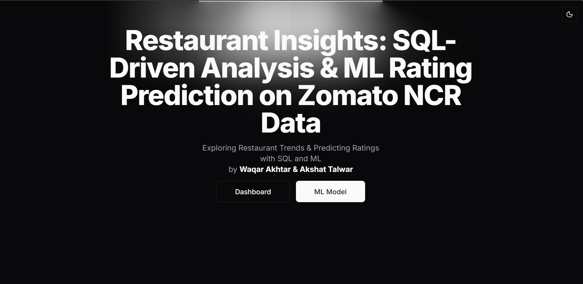 Restaurant Insights Analytics